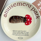 Whimsical Animal Acetate Combs，Vegetable Portable Hair Tools: Puppy - Twirls + Twigs