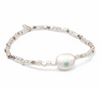 Pearl Affirmation Bracelet - Courage/Silver