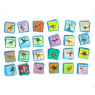 Shiny Dinosaur Memory and Matching Game - Twirls + Twigs