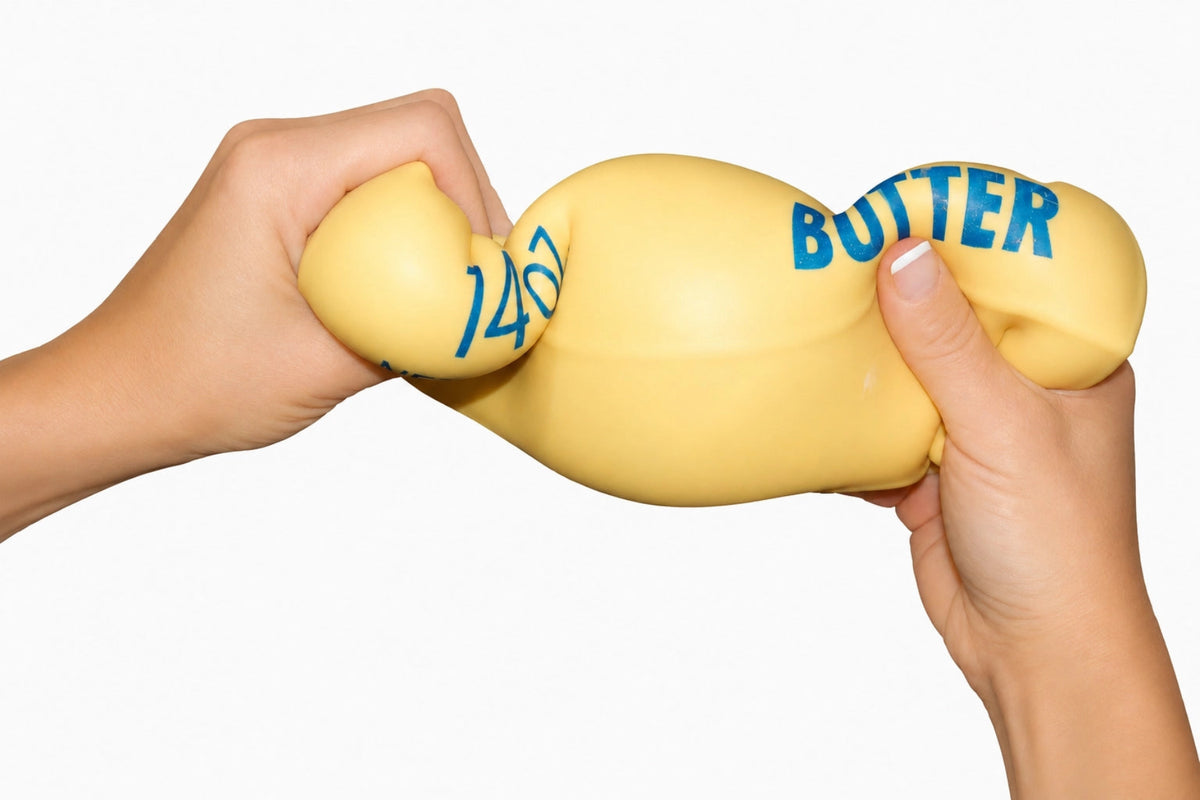 10" Giant Squeezy Butter - Twirls + Twigs