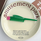 Whimsical Animal Acetate Combs，Vegetable Portable Hair Tools: Puppy - Twirls + Twigs