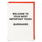 Queenager Greetings Card - Twirls + Twigs