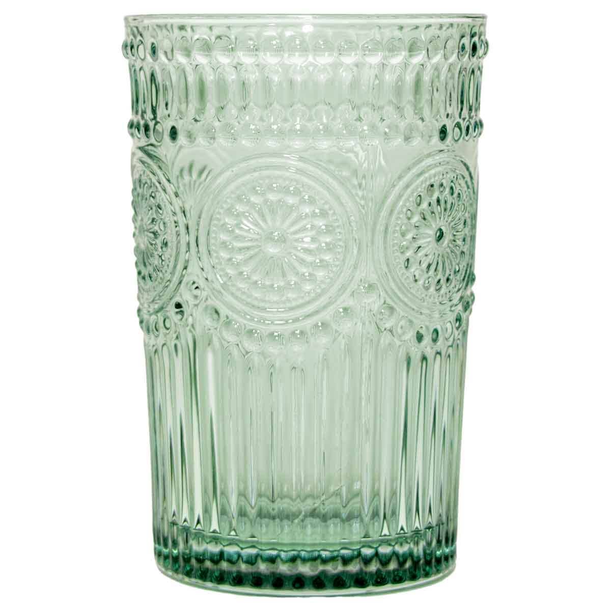 Green Codi Drinking Glass12 Oz. - Twirls + Twigs