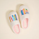 Fuzzy Slippers – Book Nook - Twirls + Twigs