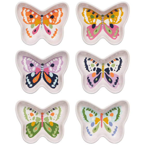 Flutter By Shaped Pinch Bowls Set of 6