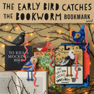 Early Bird Catches the Bookworm Bookmark - Twirls + Twigs