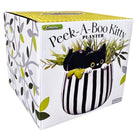 Peek-A-Boo Kitty Planter - Twirls + Twigs