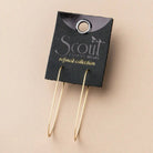 Refined Earring Collection - Cosmic Oval/Gold - Twirls + Twigs