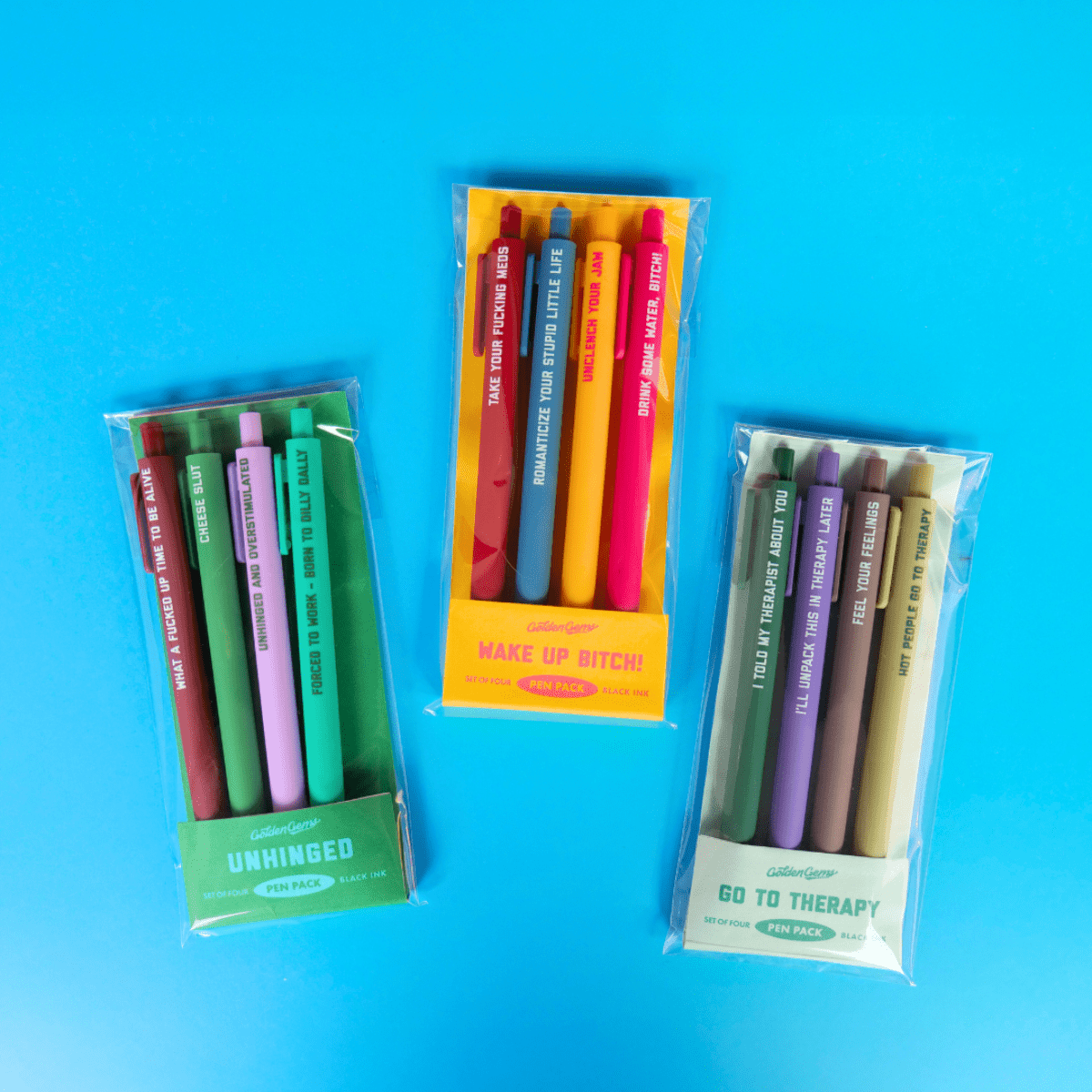 Unhinged Pen Pack - Twirls + Twigs