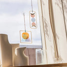 Stained Glass Light Catcher - Moon Phase - Twirls + Twigs