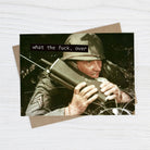 What the Fuck, Over - Funny Greeting Card - Twirls + Twigs
