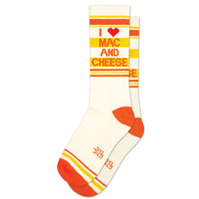  I ❤️ Mac N Cheese Gym Crew Socks