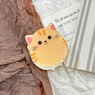 Cartoon Cat Hair Clip, Cute Animal Series Claw Clip: Orange - Twirls + Twigs