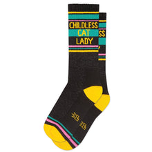  Childless Cat Lady Gym Crew Socks