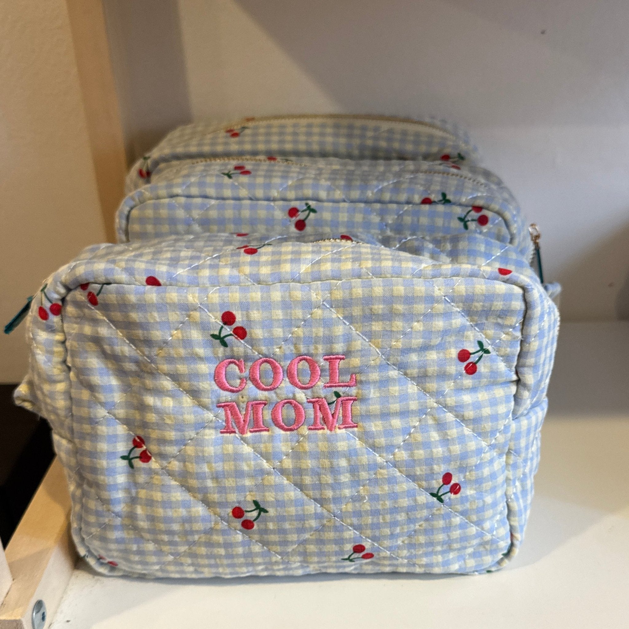 Cherry Make up bag - Twirls + Twigs