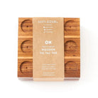 Tic Tac Toe Travel Game Set - Handcrafted Wood - Twirls + Twigs