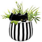 Peek-A-Boo Kitty Planter - Twirls + Twigs