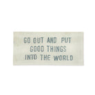 Good Things Rectangle Decoupage Plate - Twirls + Twigs