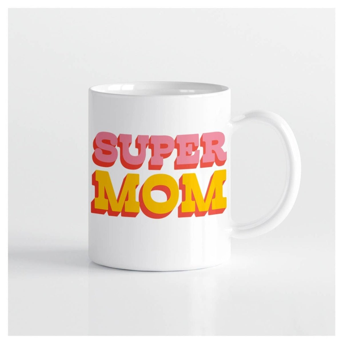 Super Mom Coffee Mug - Motherʻs Day Gift - Twirls + Twigs