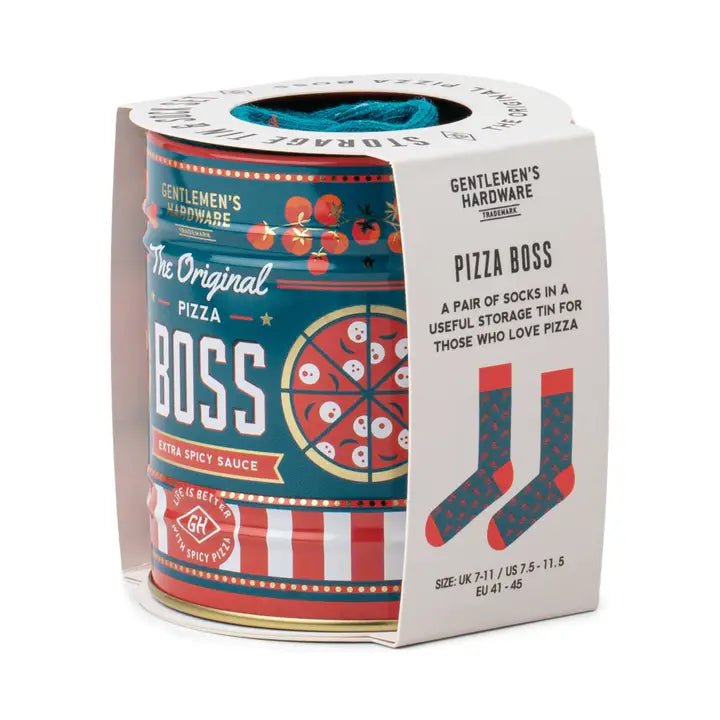 Socks in a Can - Pizza Sauce - Twirls + Twigs
