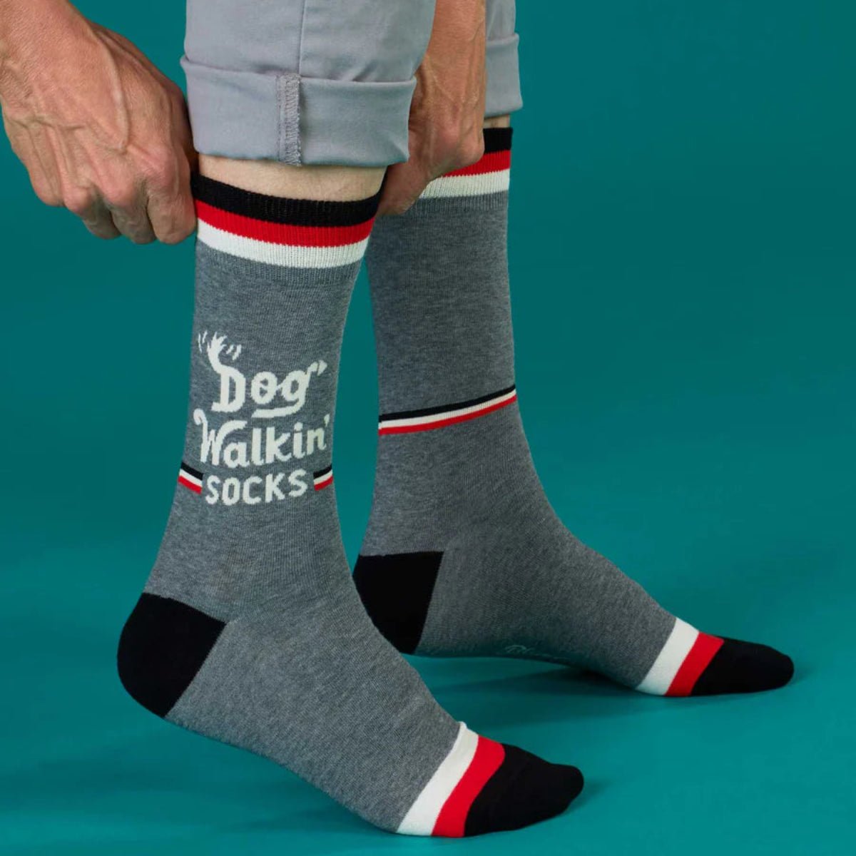 Dog Walkin' M - Crew Socks - Twirls + Twigs