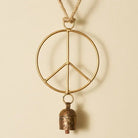 Air Element Peace Bell Wind Chime - Fair Trade Garden - Twirls + Twigs