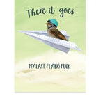 Flying F Card - Twirls + Twigs
