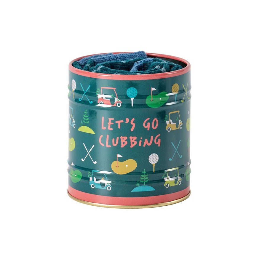 Socks in a Can - Golf - Twirls + Twigs