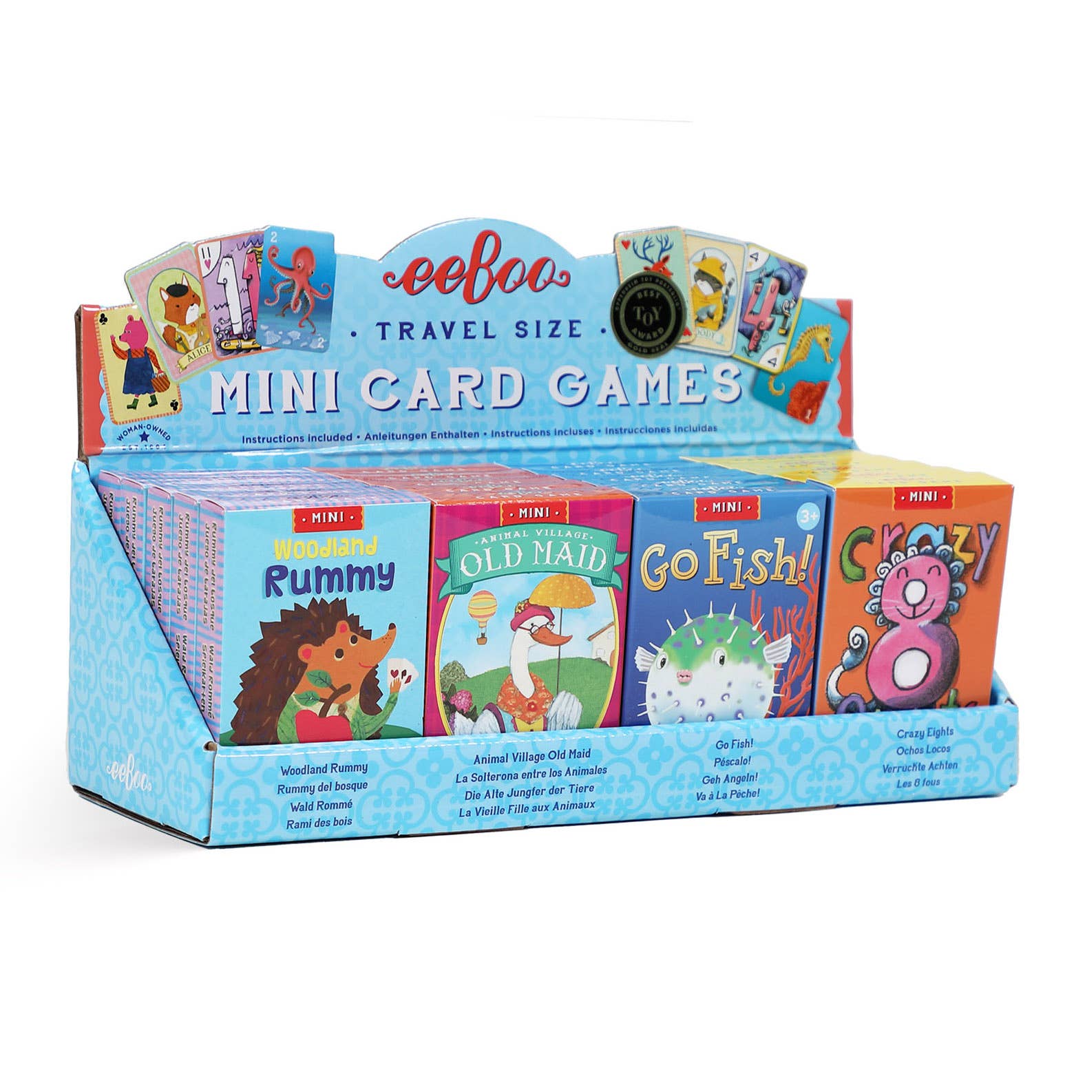 Cute mini Card games - Twirls + Twigs