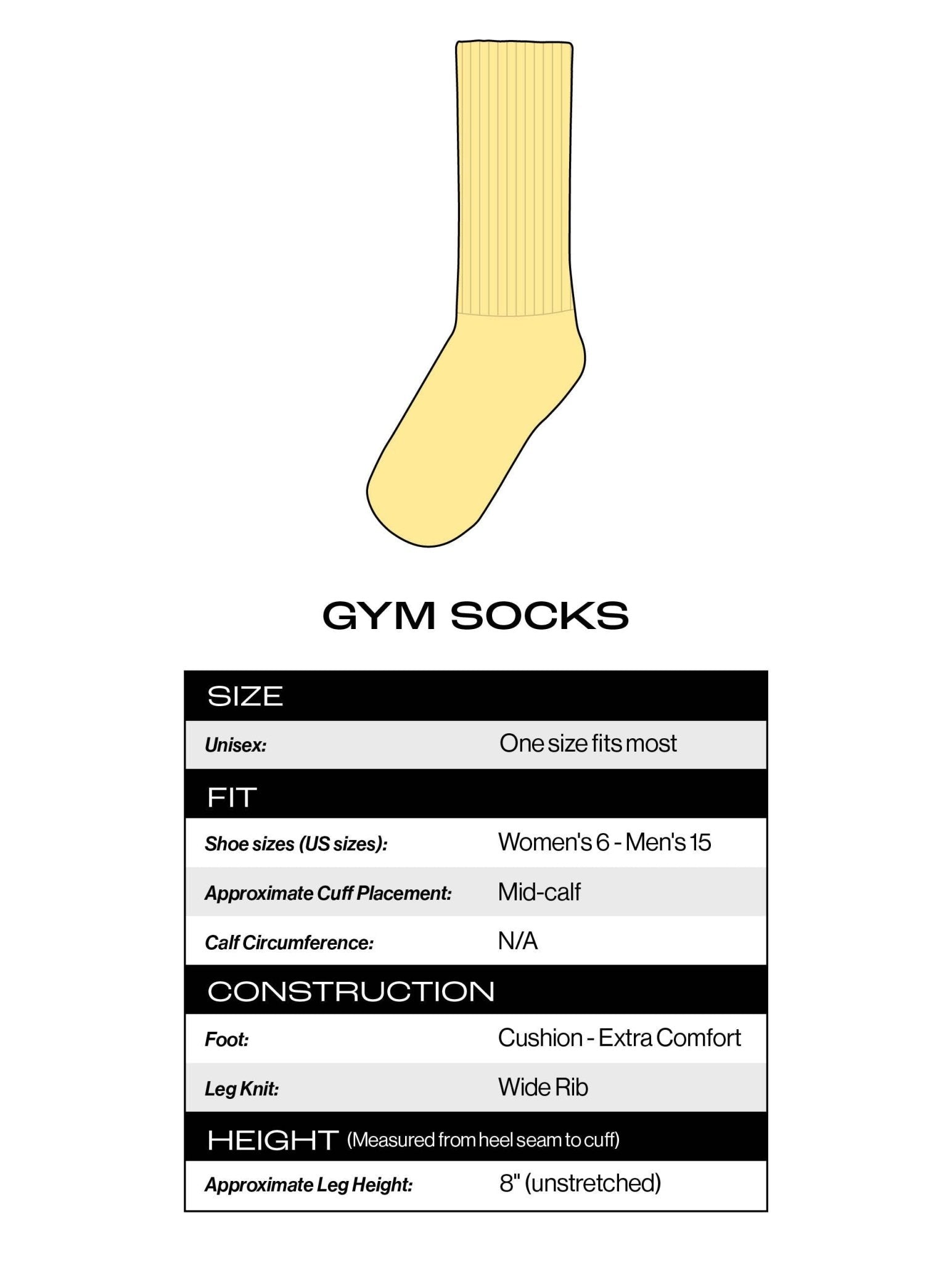 Trophy Husband Gym Crew Socks - Twirls + Twigs