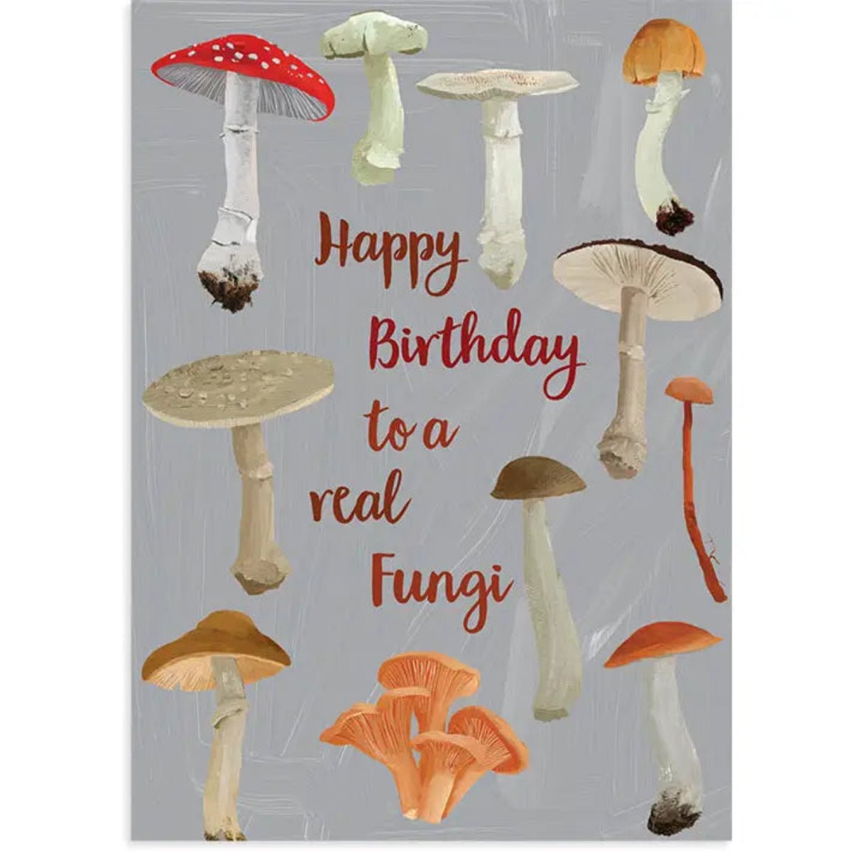 Mushroom Birthday Card - Twirls + Twigs