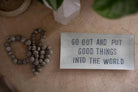 Good Things Rectangle Decoupage Plate - Twirls + Twigs