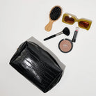 Croc Chic Cosmetic & Travel Organizer Pouch - Twirls + Twigs