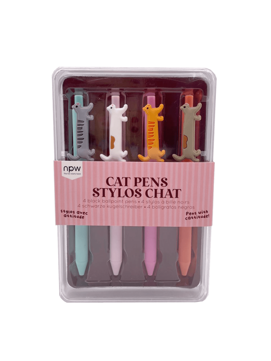 Cat Icon Pens - Twirls + Twigs