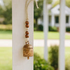 4.5" Rustic Noah Cow Bell Wind Chime - Hand Tuned - Twirls + Twigs