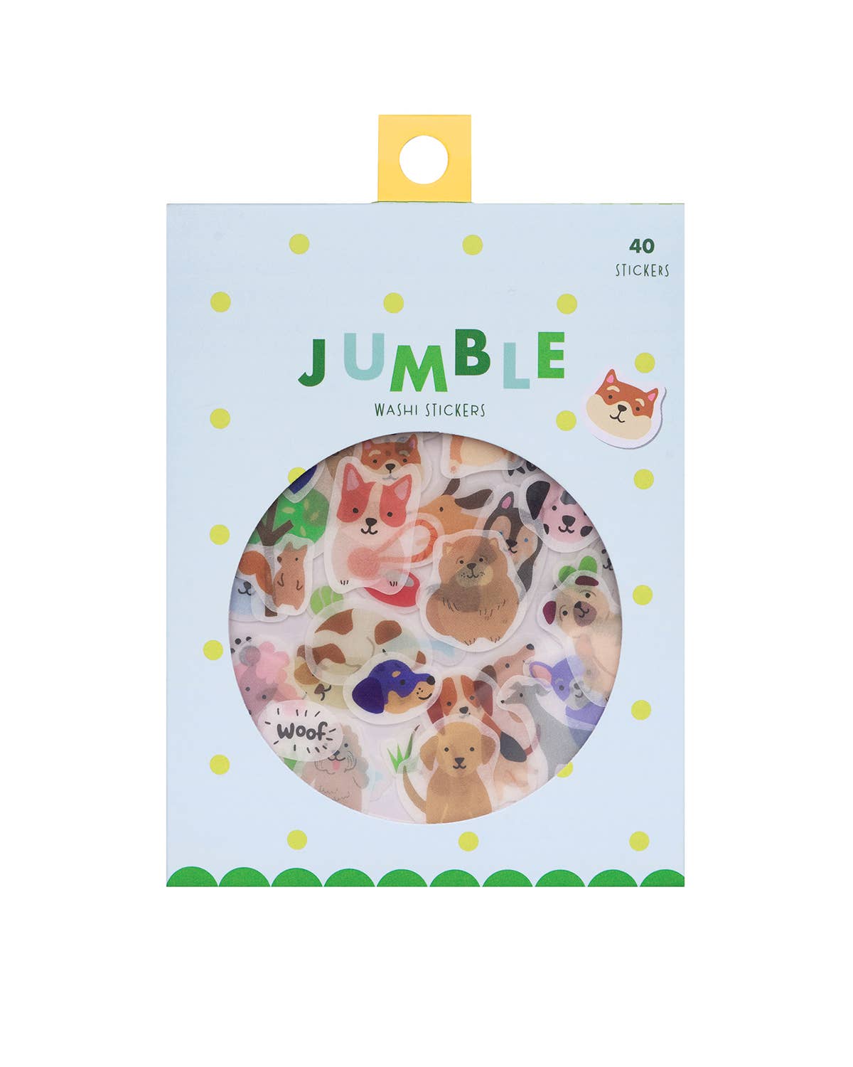 Dogs Jumble Washi Stickers - Twirls + Twigs