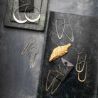 Refined Earring Collection - Cosmic Oval/Gold - Twirls + Twigs