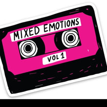  THE FOUND - Mixed Emotions Cassette Tape Die Cut Sticker