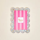 Mini Acrylic Picture Frame Magnet–Silver Glitter - Twirls + Twigs
