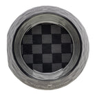 Black Checker Chewy Vuiton Dog or Cat Bowl - Twirls + Twigs