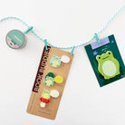 Frog Die Cut Sticky Notes - Twirls + Twigs