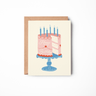 Birthday Cake Card - Twirls + Twigs