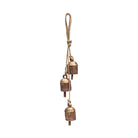 Rustic Wind Chime Small Cascading Bells - Garden, Patio - Twirls + Twigs
