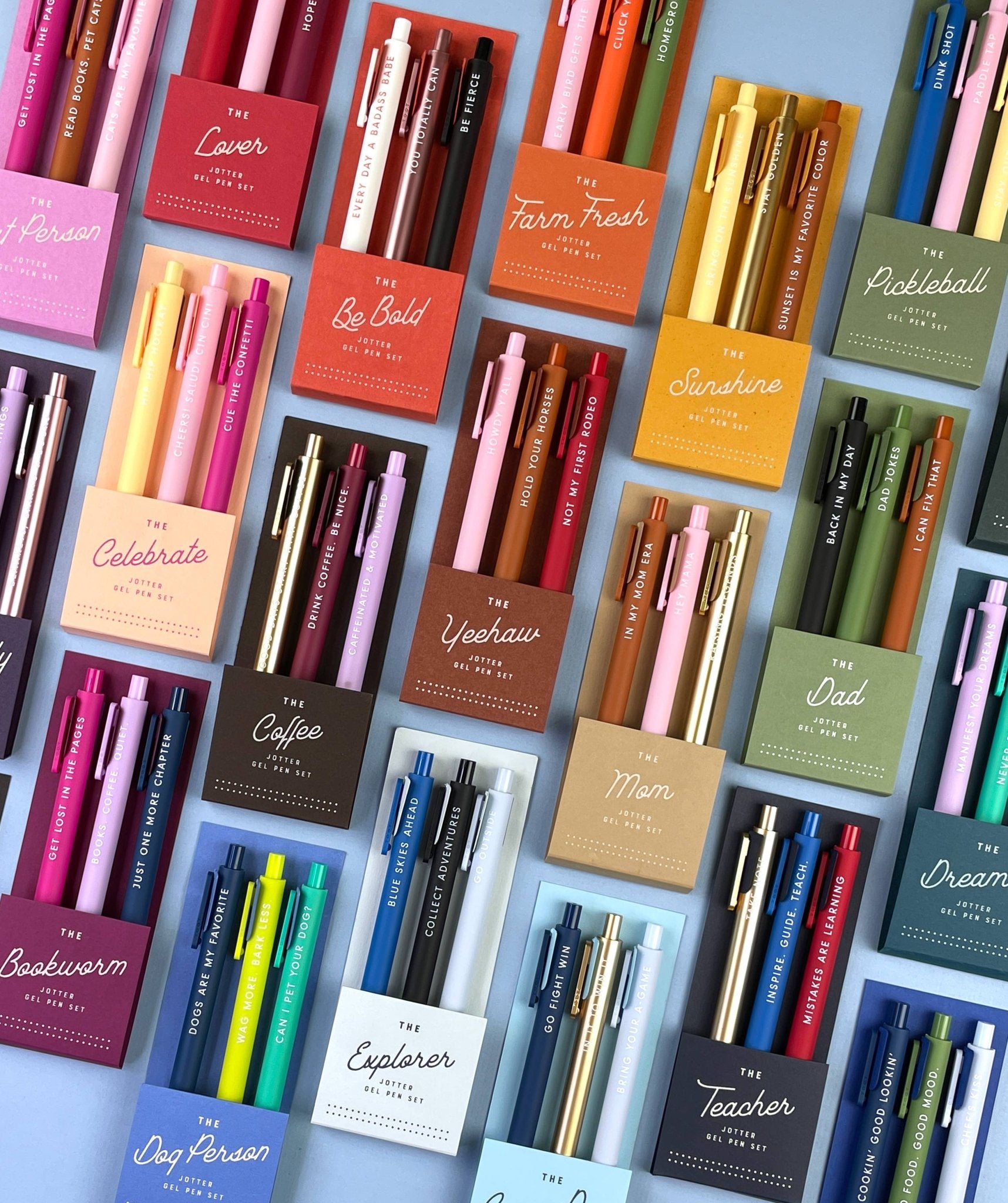 The Dreamer Jotter Gel Pen: Set of 3 - Twirls + Twigs