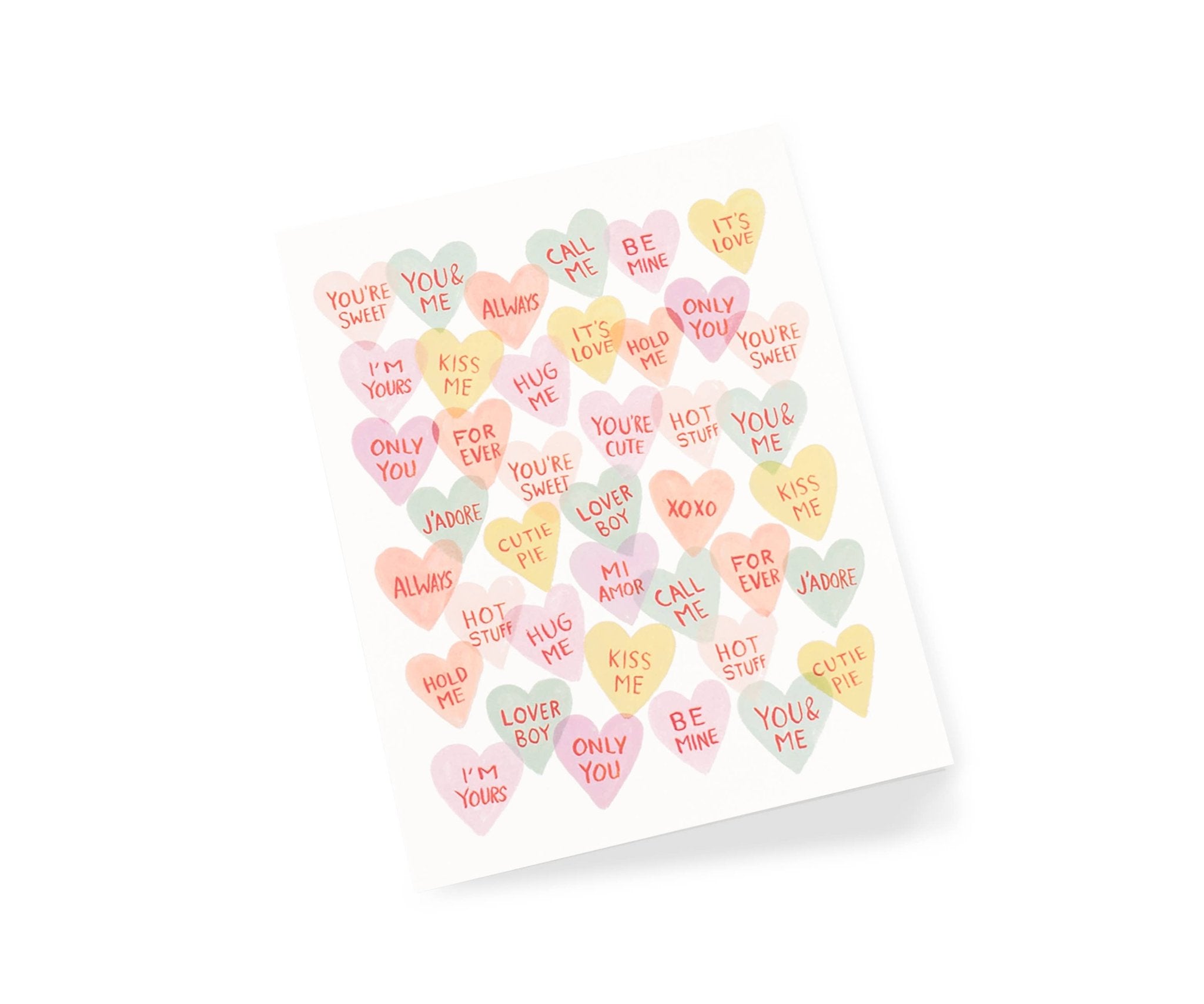Valentine Sweethearts Card - Twirls + Twigs