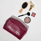 Croc Chic Cosmetic & Travel Organizer Pouch - Twirls + Twigs