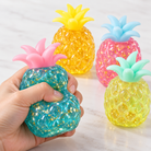 Pineapple Squeeze Toy – Vaseline Coconut oil filled Glitter - Twirls + Twigs