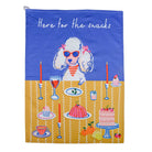 Tea Towel - Here For The Snacks - Twirls + Twigs