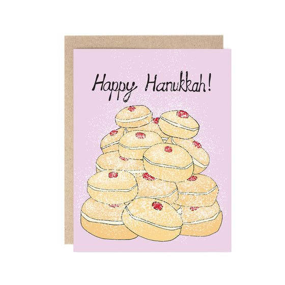 Hanukkah Carbs Card