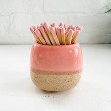  Ceramic Match Holders -  With Matches